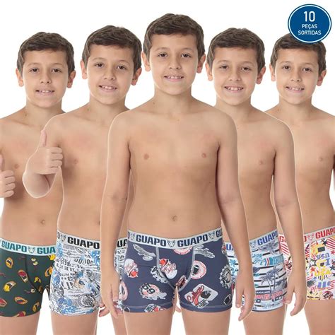 Compre Cueca Infantil De Microfibra Masculino Na Click Mais Bonita