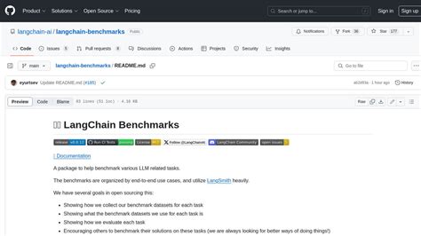 Github Langchain Benchmarks Features Alternatives Toolerific