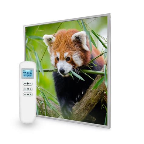 595x595 Red Panda Picture Nexus Wi Fi Infrared Heating Panel 350w