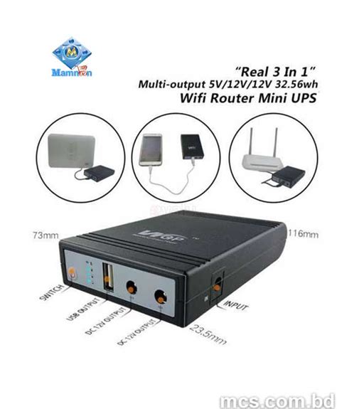 Original Wgp Mini Ups For Router And Onu V Mcs