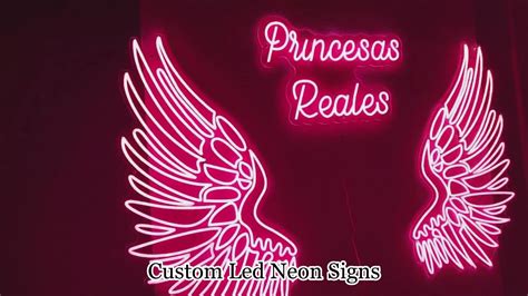 Custom Neon Sign Angel Wings Decor Neon Lights Led Angel Wings Buy Neon Sign Neon Lights Led