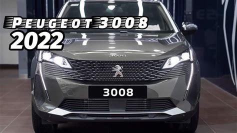 2022 Peugeot 3008 Grey Color Exterior And Interior Walkaround Youtube