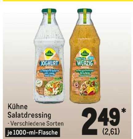 K Hne Salatdressing Angebot Bei Metro Prospekte De