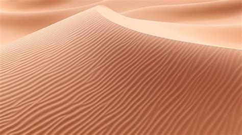 Vista Naturale Del Fondo Di Struttura Delle Belle Dune Di Sabbia Dall