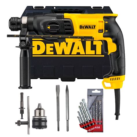 Martelete Perfurador Rompedor 800w Sds Plus D25133k Dewalt E Kit De Ferramentas Takiloc