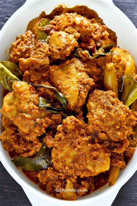 Rendang Recipe Authentic Chicken Rendang Recipe Rendang Ayam