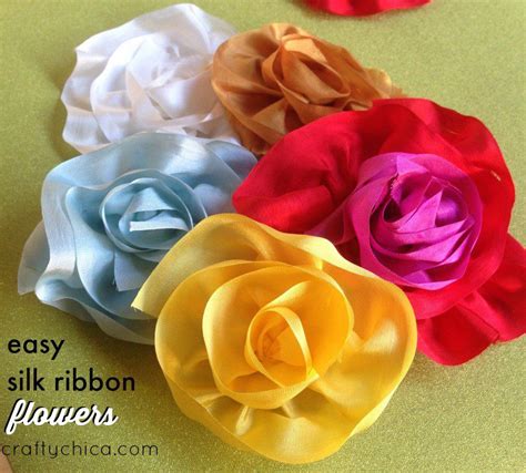 Sandy R Romero How To Make Silk Flowers Out Of Ribbon Make Silk