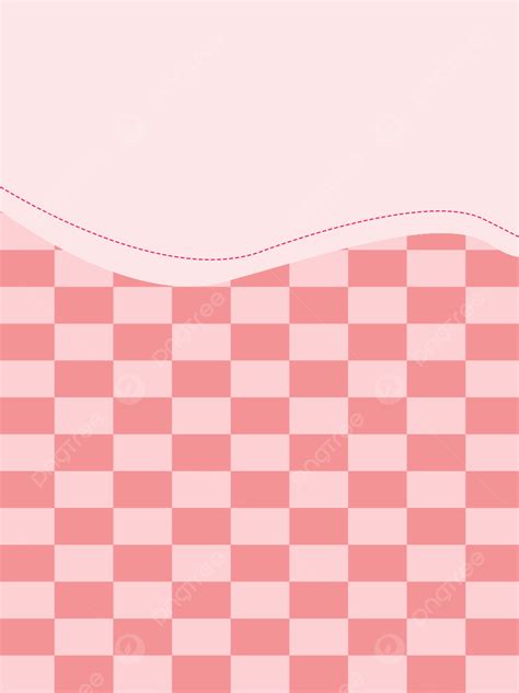 Pastel Pink Checkered Background Official Sale