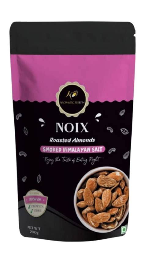 Smoked Himalayan Salt Flavoured Almonds Packaging Size 200 Grams Packaging Type Packet At Rs