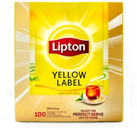 Herbata Lipton Yellow Label 100szt 200g Tonatuszu