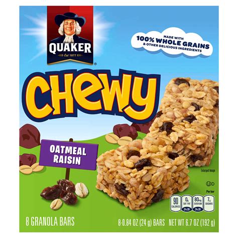 Quaker Chewy Granola Bars Nutritional Information Besto Blog