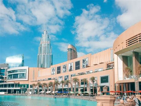 Downtown Dubai Landmarks And Attractions View Of Burj Khalifa And