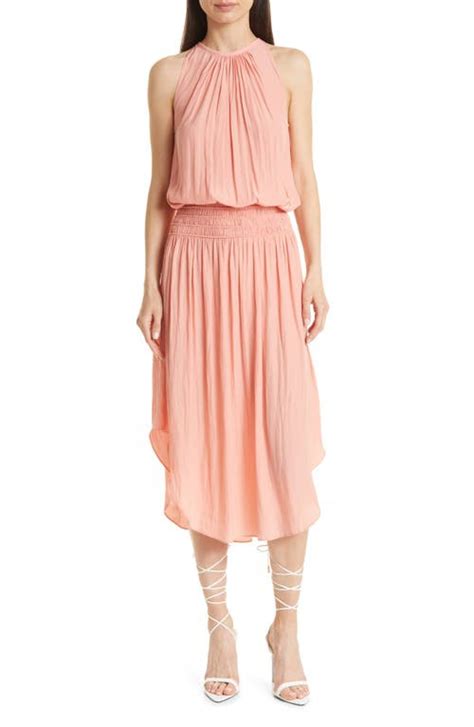 Buy Ramy Brook Audrey Blouson Dress Deco Rose At Off Editorialist