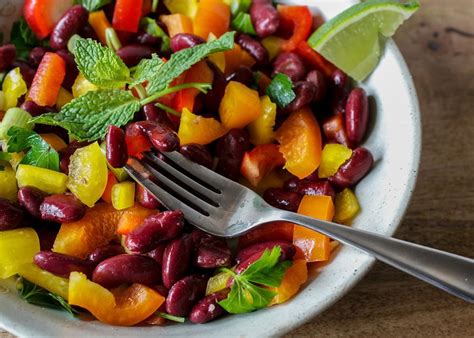 Salade De Haricots Rouges Jardin De Grand Meres