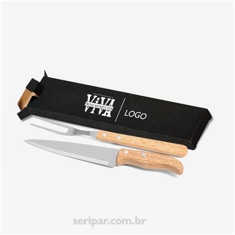 Kit Churrasco 2 pçs Código KC 90406 Seripar