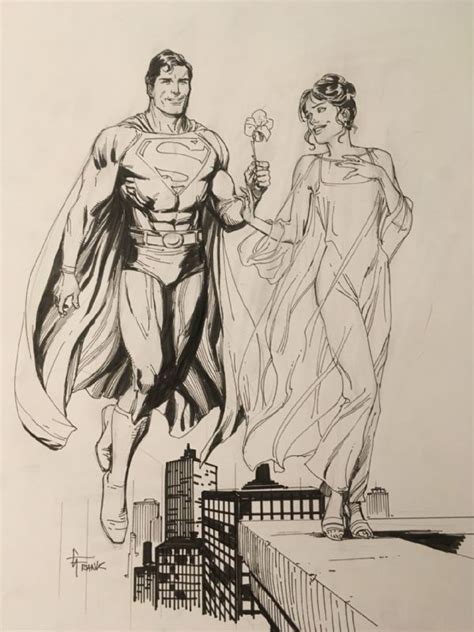 Superman And Lois Lane By Gary Frank Comic Art Superman Artwork Dc