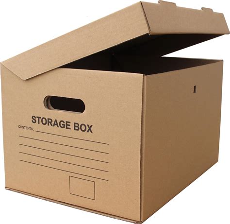 We Roberts A4 Cardboard Archive Filing Boxes Cardboard Storage Boxes