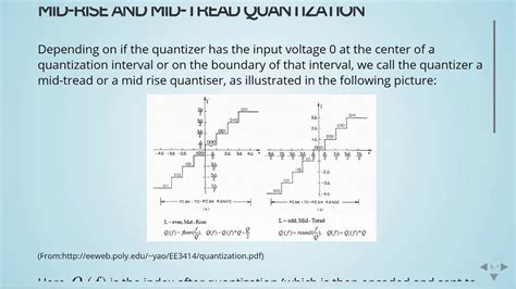 Adsp 01 Quantization 04 Uniform Quantization Types Mid Rise And