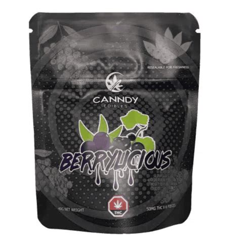 Canndy Edibles Berrylicious 300mg THC Chronic Paradise