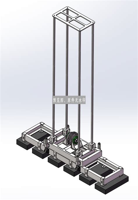 自动板材供料机三维sw模型 Cad图纸 Solidworks 2016 模型图纸下载 懒石网