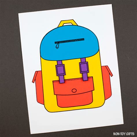 Backpack Craft – Non-Toy Gifts