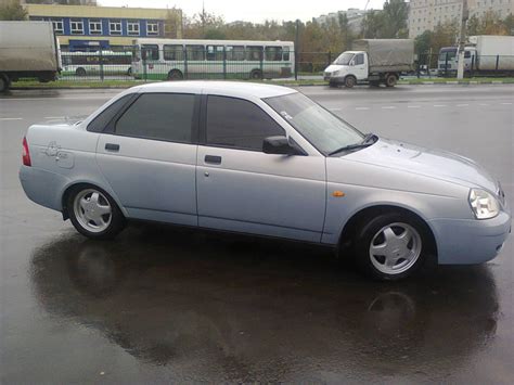 Ну и конечно же занижение — Lada Приора седан, 1,6 л, 2008 года ...