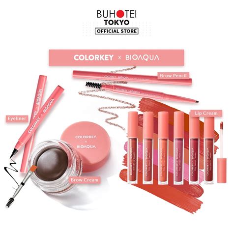 Jual Buhotei Colorkey X Bioaqua Eyebrow Pensil Alis Eyeliner Eyebrow