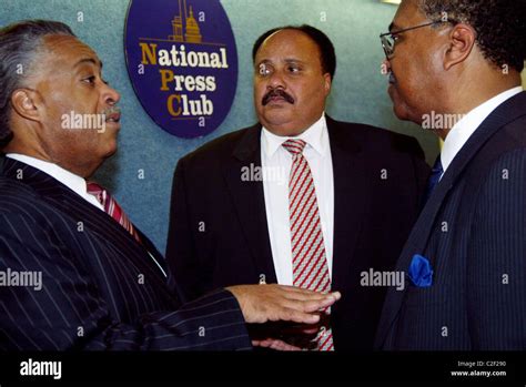 Reverend Al Sharpton Martin Luther King III And Charles Steele Jr CEO