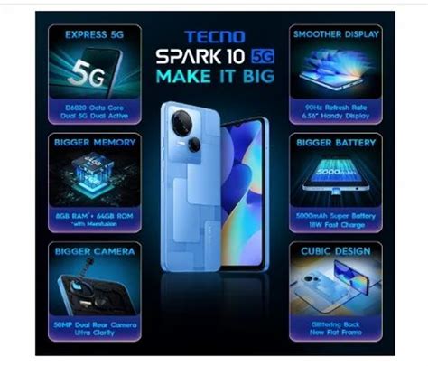 Tecno Spark G Meta White Gb Gb Ram Meta Blue Gb Gb