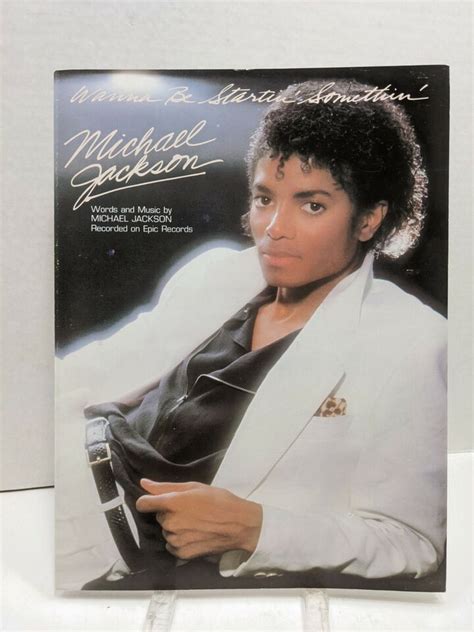 Wanna Be Startin Somethin Michael Jackson Sheet Music Piano Voice