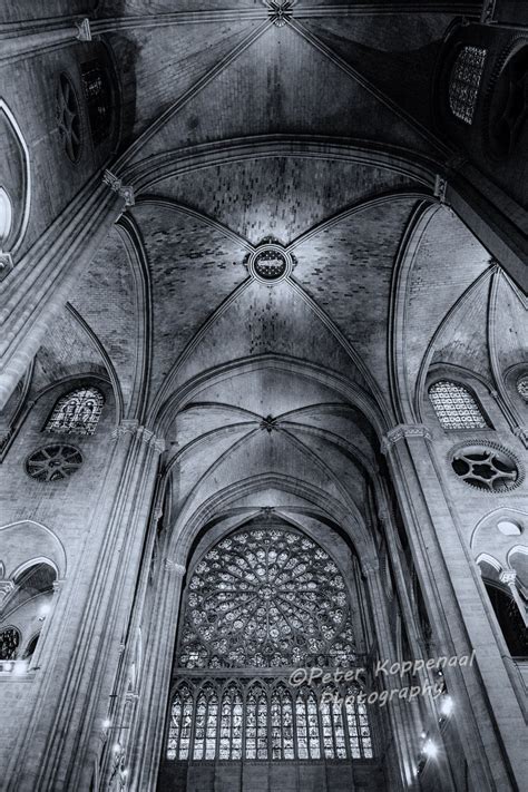 Notre Dame Paris Rose Window Photo, French Cathedral Fine Art ...