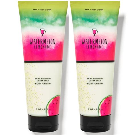 Bath And Body Works Watermelon Lemonade Ultra Shea Crema Corporal 8 Fl Oz