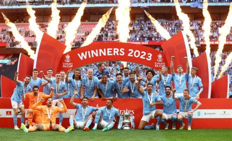 Man City Edges Closer To Treble After Fa Cup Final Win Over Man United Inquirer Sports