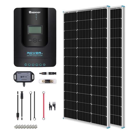 Buy Renogy 200 Watt 12 Volt Solar Panel Premium Kit With 200W