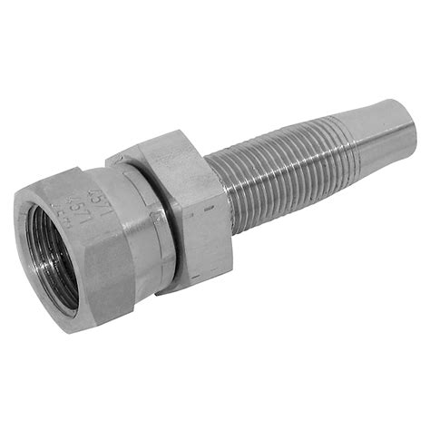 Ru88fss 1 2 Bsp Female Reusable Straight 1 2 Hose I D — Fluidairfittings