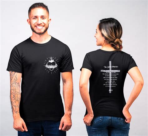 The Lords Prayer T Shirt The Our Father T Shirt Catholic Christian