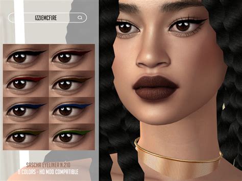 The Sims Resource IMF Sascha Eyeliner N 210