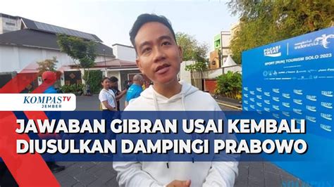 Giliran Relawan Samawi Usulkan Gibran Jadi Bacawapres Prabowo Youtube