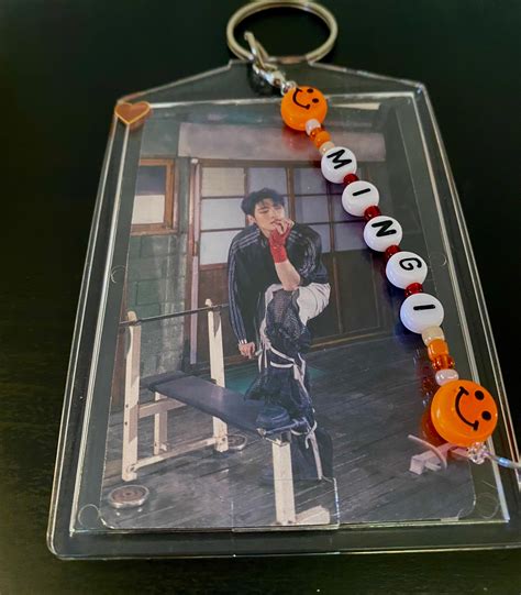 ATEEZ Bias Double Sided Photocard Decorated Or Plain Keychain Etsy Canada