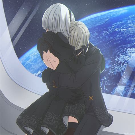 Ant On Twitter RT Shirl Geem Happy Hug Day NieRAutomata NieR