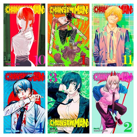 Buy Chainsaw Man Set Of Pcs Chainsaw Man Merch Inch Frameless