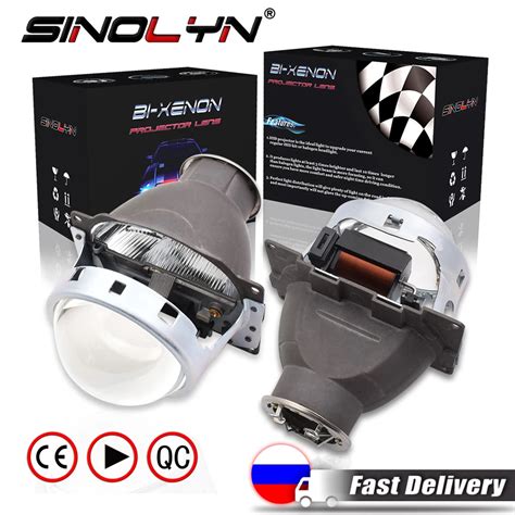 Sinolyn H7 D2s D2h Bi Xenon Projector Koito Q5 Lenses For Headlights 3