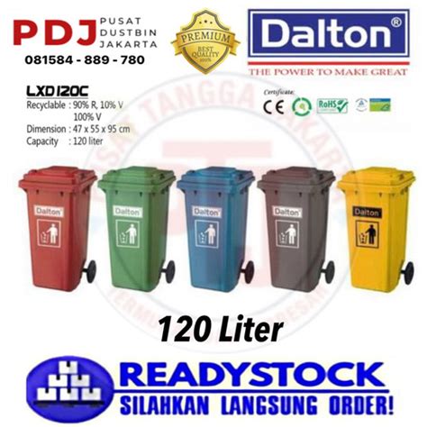 Jual Tempat Sampah Besar Hdpe Liter Dalton Bukan Kleen Kualitas