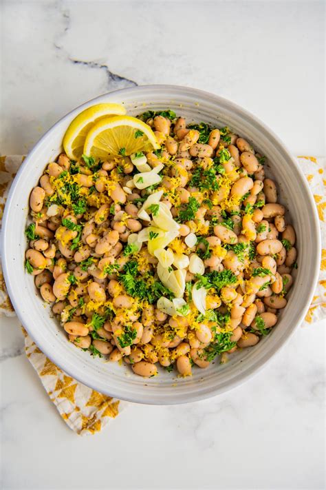 Easy White Bean Salad Recipe Easy Dinner Ideas