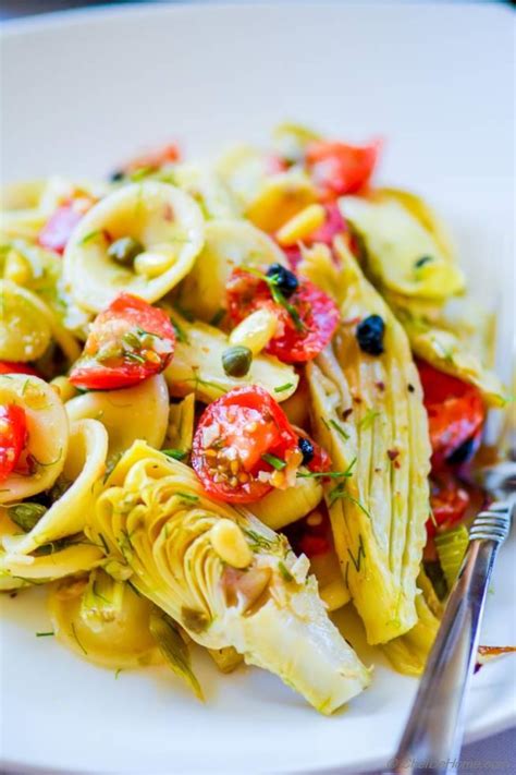 Roasted Fennel And Artichoke Pasta Salad Recipe ChefDeHome