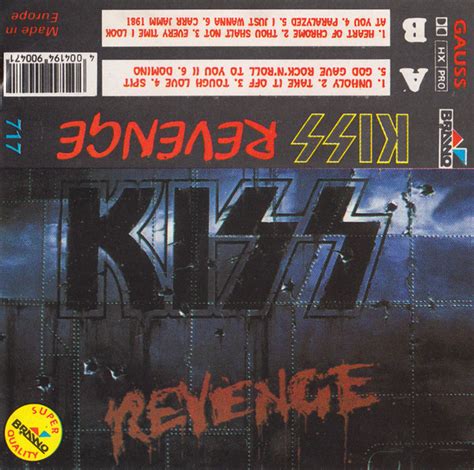 Kiss - Revenge (1992, Cassette) | Discogs