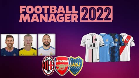 Como Instalar LOGOS FACES KITS Etc Para Football Manager 22 YouTube