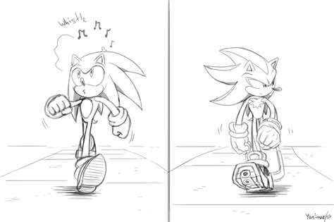 Yanimae On Sabbatical On Twitter A Short Sonic And Shadow Comic