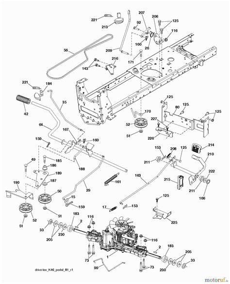 Understanding The Husqvarna Model Yth K Parts Diagram A