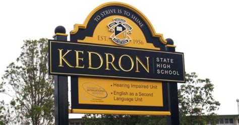 Kedron State High School: A Breeding Ground for Success - Kedron Today